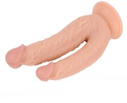 Guilty Toys Fantezie Double Dildo with Suction Cup, 21cm Dildo