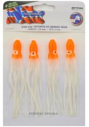 Spro 4 db Octopus Uv Narancs Fej 12 cm Spro By Norvégia (4749-029)