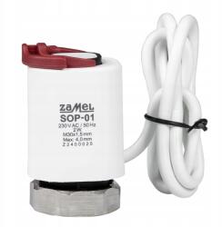 ZAMEL SOP-01 termoelektromos fej munkahenger M30x1, 5 230V Nc elosztóhoz (THL10000032)