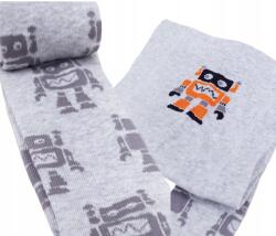 YOCLUB Pamut Gyerek Harisnyanadrág Csecsemő Harisnyanadrág Robot 68/74 (RAB-0003)