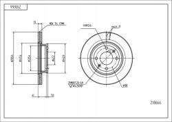 Hart Féktárcsa Hart 218 666