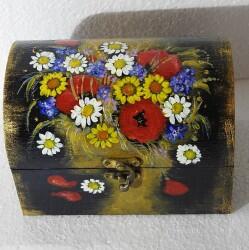  Cufar miniatura lemn - Flori de primavara