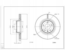 Hart Féktárcsa Hart 230 991