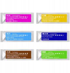  30 db-os Solid Aroma Stick Zselés Autó Illatosító Pálcika Készlet