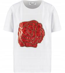 Agrafka Női felső blúz, legyező alakú póló, Euro 2024 unisize (5905756065073)