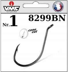 VMC 10 x VMC 8299BN Számú 1-es Méthod Feeder Offset Horog (8299 BN 1)