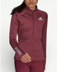 Adidas Adizero 1/2 Zip Top Burgundy