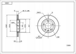 Hart Féktárcsa Hart 220 804