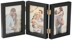 Ertom Három képkeret 15x21 fekete összecsukható, ajándéktárgy (SW368b Multi-Swing)