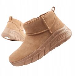 Skechers Női téli csizma, Skechers bokacsizma méret , szigetelt bőr (117390/CSNT)