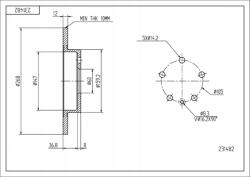 Hart Féktárcsa Hart 231 482