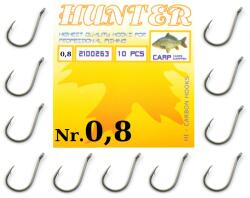  10 x Hunter Carp Szemes Akasztó Nr. 08 (2100263 08)