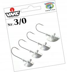 VMC 4 X Erie Jig Álló Fej Kampó 3/0 gr 10/14/18/22 (9147 BN 3/0 10-14-18-22)