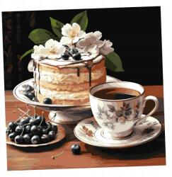 Ideyka Festmény Számok Szerint Gyümölcsös Édesség 40X40CM (KHO5681)