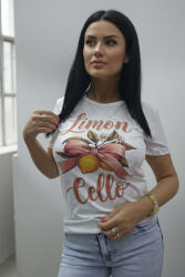 Norafashion Csinos Limoncello mintás női póló (3) (734231)