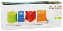 Cubika Jucarie din lemn, Cubika, Sortator forme geometrice 02 (KR-15337)