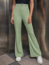 Shein Elegáns, magas derekú nadrág, menta