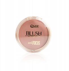Quiz Cosmetics Color Focus Blush rózsaszín E-vitaminnal dúsított N°08 10g (5906439012681)