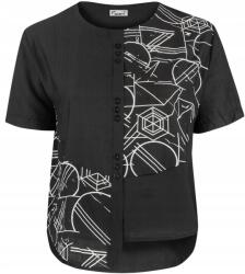 Agrafka Rövid ujjú ing aszimmetrikus elejjel és mintával 2XL/3XL méretben (5905756059935)