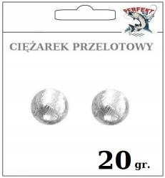  2 X Súlyzó Központi Átmenő Golyó 20 gr (CP-K20)
