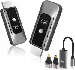  Vezeték nélküli Hdmi adó és vevő 4K, Plug&Play 5G/2, 4G (DT269W-H)