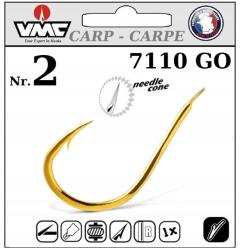 VMC 20 x VMC Akasztó Carp Strong 7110 Go Vanadium Nr. 2 (7110 GO 4)