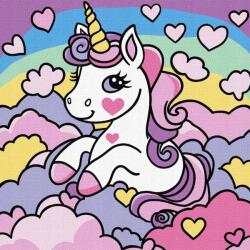 Ideyka Színezés számok szerint Álmodozó unikornis (KHO6295)