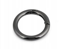 Handy Art Nyitható fém karika kézitáskához karabiner 25mm fekete (KAR25OKR-CNIK)