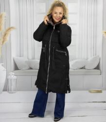 Agrafka Női hosszú kabát kétoldalas kabát Monika XL (5902601724932)