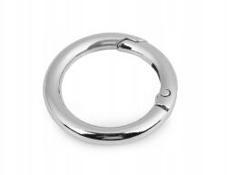Handy Art Nyitható fém karika kézitáskához karabiner 25mm ezüst (KAR25OKR-NIK)