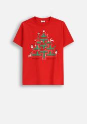 Coccodrillo Gyerek Póló piros karácsonyi ajándék fiúknak 128 Coccodrillo Zc (5904986672747)