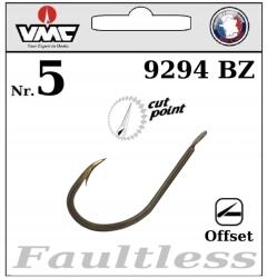 VMC 10 x VMC Akasztó Faultless Spade End 9294 Bz Nr. 5 (9294 BZ 5)