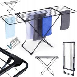 Vilde Mosó-szárítógép teleszkópos kihúzható padló álló vízszintes nagy XXL (5904316472269) Ruhaszárító