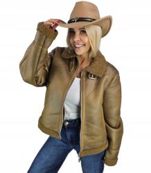 Agrafka Stílusos pilótakabát klasszikus szabással Meleg Leah M (5905756072392)