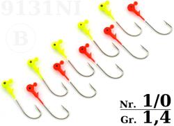 VMC 10 X Tőkehal Jig Ugró VMC 9131 Nr. 1/0 1, 4gr/B (9131 NI 1/0 -1,4)