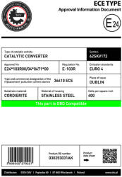 ESEN SKV Catalizator ESEN SKV 62SKV172 (62SKV172)