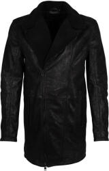 2.0 by Mauritius Geaca Lunga de Piele Barbati 2.0 by Mauritius Neagra G2MLyel