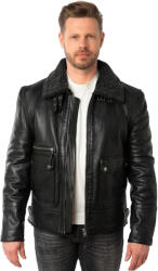 Mauritius Geaca de Iarna din Piele Barbati Mauritius Neagra MMCeylor - readytowear - 1 199,00 RON