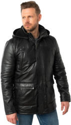 Mauritius Geaca Lunga de Iarna din Piele Barbati Mauritius Antracit Inchis MMBelous - readytowear - 1 299,00 RON