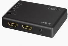 LogiLink HDMI elosztó 1x4 portos 4K/30 Hz HDCP CEC (HD0036) (HD0036) - aqua