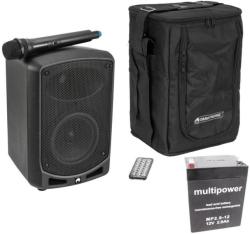 Omnitronic WAMS-65BT + Battery + Carrying bag Monitor de scena
