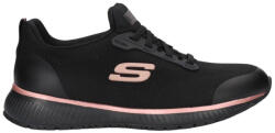 Skechers 77222EC SQUAD SR - Skechers Női munkacipő fekete/arany (77222EC_BKG)