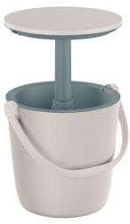 Keter Go Bar műanyag kerti party kellék fehér kék (246855)