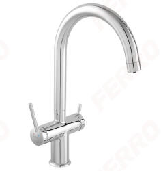 FERRO BFT41 Filtrata álló íves csaptelep szűrt vízhez króm 1386