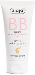 Ziaja BB krém normál, száraz és érzékeny bőrre SPF 15 Dark/Peach Tone (BB Cream) 50 ml