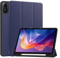 Gigapack redmi pad 2 tok álló, bőr hatású aktív flip, ceruza tartó, sötétkék (GP-171814)