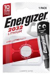 Energizer gombelem CR2032, lítium, 1db/csomag (ENERGIZER_S369) (ENERGIZER_S369)