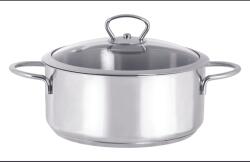 Metalac 2, 8 literes lábas üvegfedővel Kulinaria Metalac rozsdamentes acél/20 cm/2, 8 l (145154)