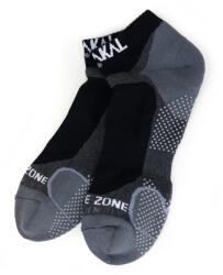 Karakal Socks Quad Density X4 Trainer Black/Grey-41-47 Zokni