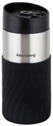 Klausberg Termikus bögre, fekete, 300 ml, rozsdamentes acél, Klausberg (HBD8V1R7QY)